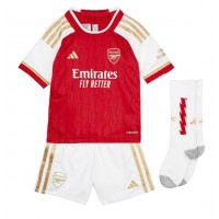 Arsenal Granit Xhaka #34 Fotballklær Hjemmedraktsett Barn 2023-24 Kortermet (+ korte bukser)
